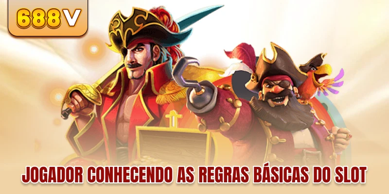 Jogador conhecendo as regras básicas do slot
