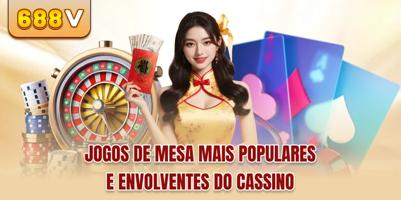 Jogos de mesa mais populares e envolventes do cassino